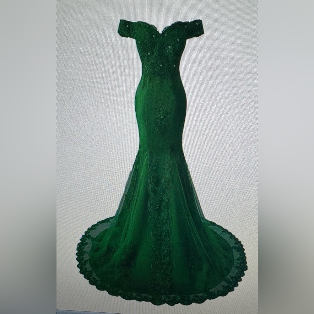 Mermaid off the Shoulder Dress
